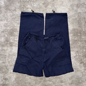 Brandy Melville Navy Cargo Pants